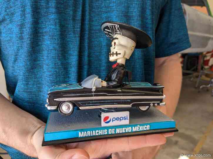 Isotopes unveil lowrider bobblehead for next Mariachi game