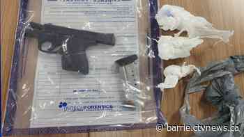 OPP seizes drugs & firearm after vehicle flees officers from Oro-Medonte to Innisfil