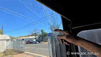 Alice Springs tour operator's bus damaged after rock thrown at convoy carrying students