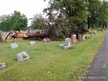 LOOK: Storms in Wells, Adams counties bring hail, cause damage