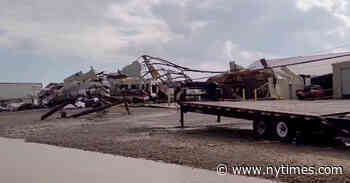Tornado Strikes Perryton, Texas, Injuring Dozens and Causing Destruction