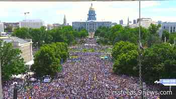 Denver celebrates Nuggets first NBA championship with parade, rally