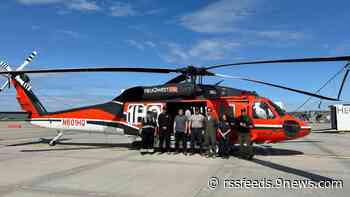 1,000-gallon firefighting helicopter lands in northern Colorado