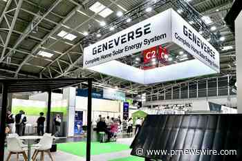 Geneverse renforce un tout nouveau marché avec ses débuts et son lancement de produits au salon The smarter E Europe 2023