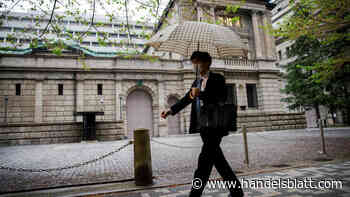 Bank of Japan: Gegen den Trend: Japans Notenbank hält an ihrer Minuszinspolitik fest