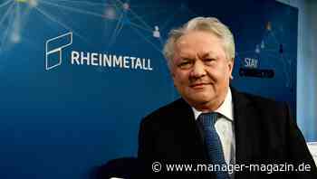 Rheinmetall: Rüstungskonzern vor Milliardenvertrag mit der Bundesrepublik