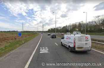 Traffic stopped on M65 near Blackburn due to police incident