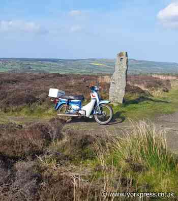 Honda C90 motorbike stolen from Grosmont near Whitby