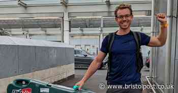 Toby once couldn't stand for more than an hour - now he does Ironman