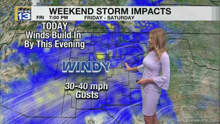 Hot and windy weekend for New Mexico