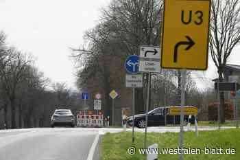 B 68: Sperrung der Ortsdurchfahrt Lichtenau dauert vier Wochen länger
