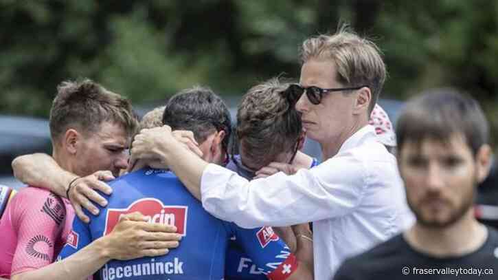 Swiss cyclist Gino Mäder dies from injuries suffered in crash during Tour de Suisse