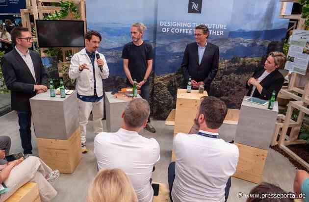 Teamwork für die Rettung des Kaffees / Nespresso und Partner diskutierten auf dem GREENTECH FESTIVAL 2023 über die Zukunft des Kaffeeanbaus