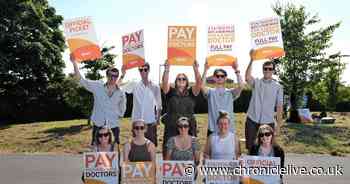 Three days of junior doctor strikes on Tyneside in pictures - 'we're quietly hopeful'