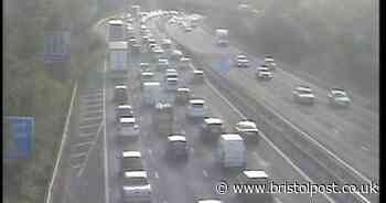 M5 delays live after traffic is held to move horses near Bristol
