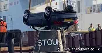 Carnage at world's most expensive resort as car rolls into water