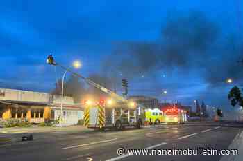 VIDEO: Victoria fire crews battle restaurant blaze on Douglas