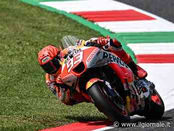 MotoGP Germania, gestaccio e incidente a Marc Marquez