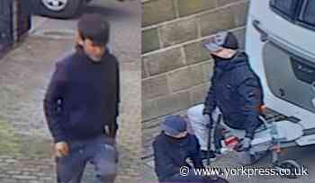 Beal, Selby: caravan stolen in village - police CCTV appeal