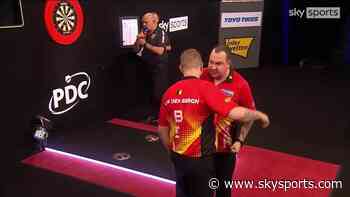 Belgian pair 'friends again' after beating China at World Cup of Darts