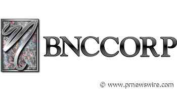 BNCCORP, INC. COMPLETES SALE OF MORTGAGE BANKING UNIT
