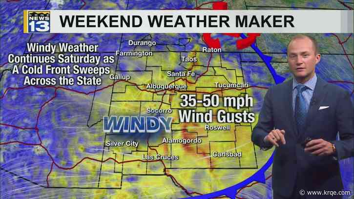 Windy, hot weather continues high fire danger into the weekend