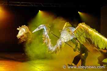 Large illuminated puppets share story of Sumas Lake in Abbotsford