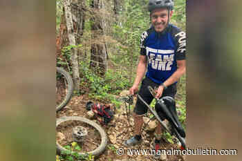 Nanaimo food bank exec breaks bike during cycling fundraiser, starts hiking instead
