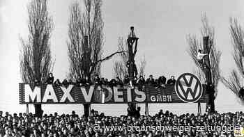 Als die Fans noch in den Pappeln des Eintracht-Stadions saßen