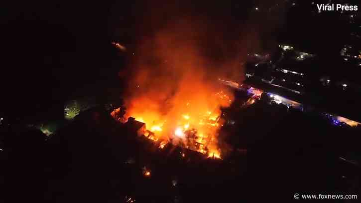 WATCH: Illegal fireworks warehouse explodes, incident caught on camera rocks neighborhood