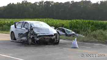 6-year-old and his father airlifted to hospital after 3-car crash in Sampson County