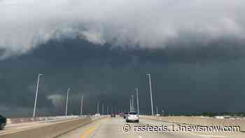 Severe storms bring hail, flash flooding and brief tornado to Hampton Roads
