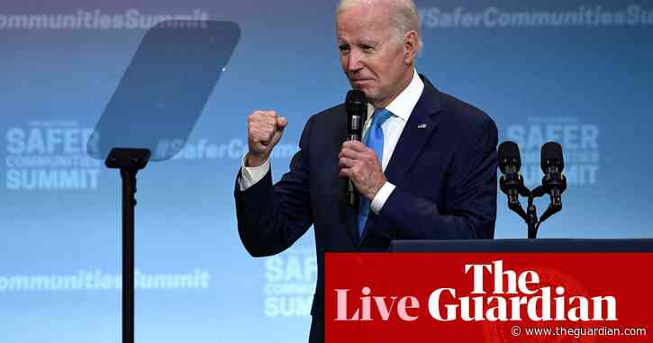 Joe Biden says mass shootings plague the US ‘every damn day’ – as it happened