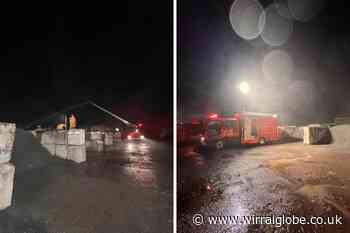 Fire services called after blaze spreads to houses in Birkenhead