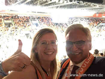 Empfang im Rathaus: Städte Ulm und Neu-Ulm ehren die meisterlichen Basketballer