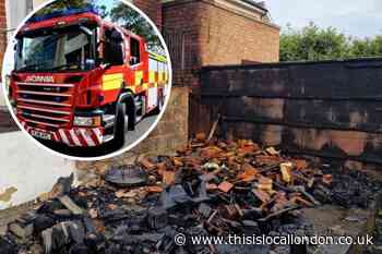 Loughton man burnt after fire spread from fire pit to house