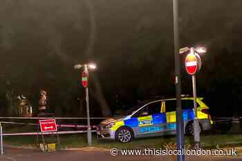 Police cordon in Church Road, Harlesden, after ‘incident’
