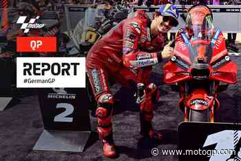 Bagnaia in pole, per Marc Marquez tre voli e terza fila