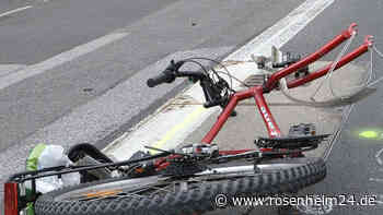 Trotz Helm: Radlfahrer (50) wird bei Sturz schwer verletzt
