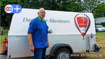 Kieler Woche 2023: Wilhelm Spahr hilft bei der Balloon Sail