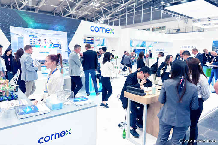 CORNEX представляет продукцию на выставке возобновляемой энерги The Smarter E Europe 2023