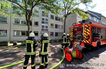 FW-MH: Zimmerbrand in Mülheim-Saarn (Keine Verletzten)