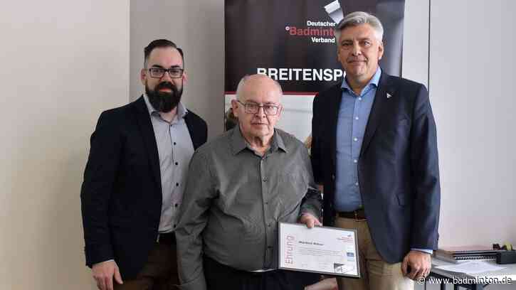 Manfred Willner mit dem DBV-Ehrenring ausgezeichnet