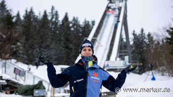 Nach Kreuzbandriss: Deutsches Skisprung-Talent meldet sich aus dem Krankenhaus