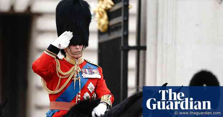 Trooping the Colour: King Charles leads parade on horseback – video