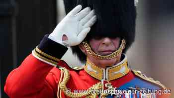 Krönung eines Geburtstags: King Charles III. nimmt Parade ab