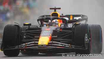 Verstappen fastest in Canada as Sainz crashes in wet practice