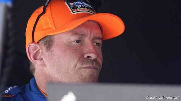 IndyCar champ Will Power shoves Scott Dixon after crash during practice for Road America