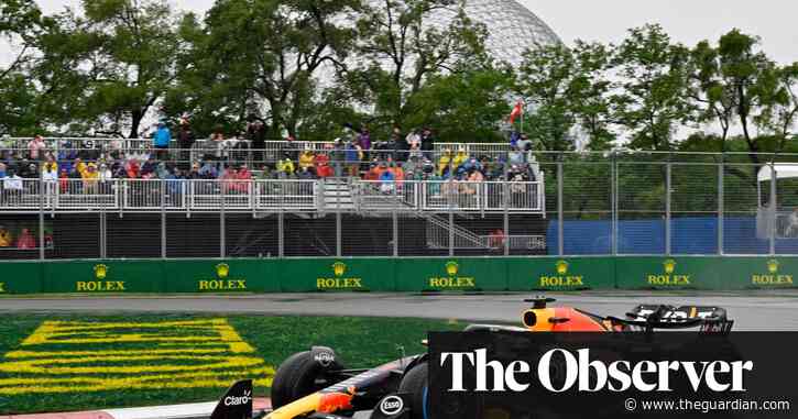 Max Verstappen claims Canadian F1 GP pole as Pérez and Leclerc trail