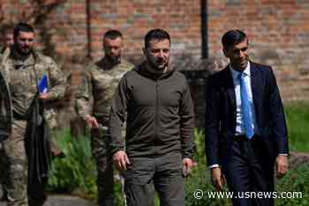 Britain's Rishi Sunak to Ask Businesses to Back Ukraine